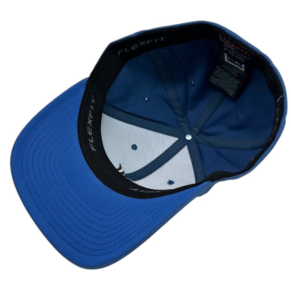Hurley Men's Hat One and Only Stretch Flex Fit Cap in L/XL Blue - Picture 4 of 4